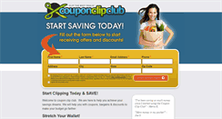 Desktop Screenshot of couponclipclub.com